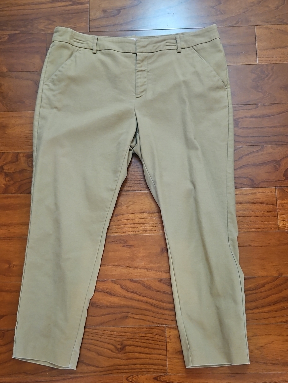 Merona Women's Cropped Pants Khaki Size 16